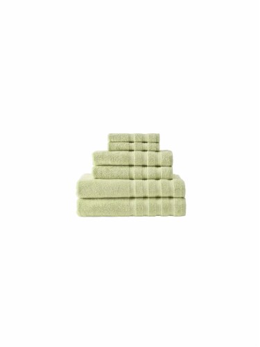 Classic Turkish Towels Premium Antalya 6 Piece Set Perspective: back