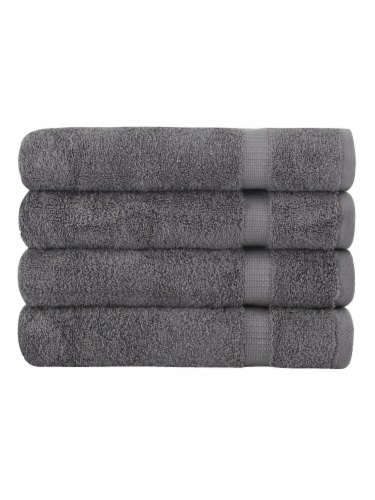Classic Turkish Towels Villa Collection Bath Towel 4 Piece Set Perspective: back
