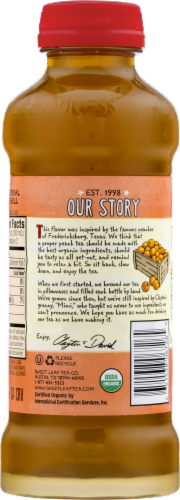 Sweet Leaf Organic Peach Iced Tea Perspective: back