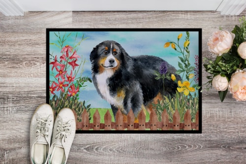 Bernese mountain dog doormat sale
