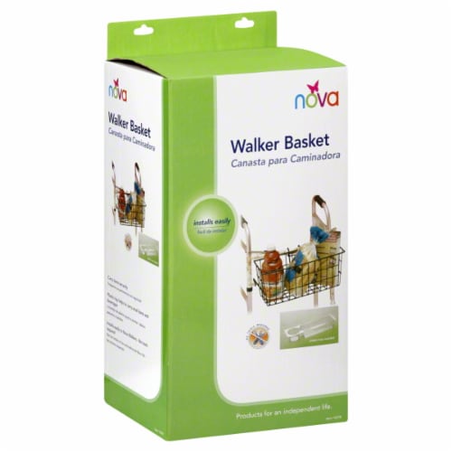 Nova Walker Basket - Black Perspective: back