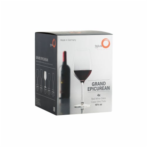 Stolzle Lausitz Grand Epicurean Red Wine Glasses Perspective: back