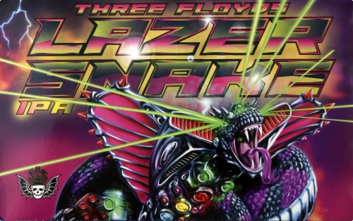 Three Floyds Laser Snake IPA Perspective: back