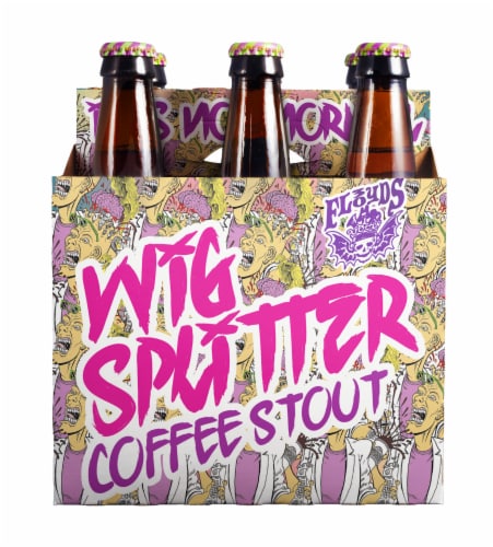 Three Floyds Wig Splitter Coffee Stout Craft Beer Perspective: back