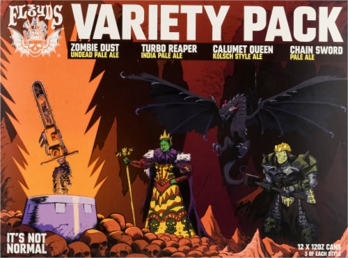 Three Floyds Variety Pack Beer Perspective: back