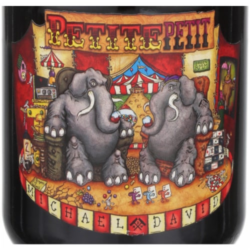 Petite Petit California Red Wine Perspective: back