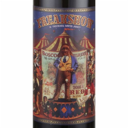 Freakshow California Red Wine Perspective: back