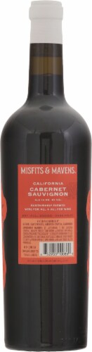 Misfits and Mavens® California Cabernet Sauvignon Perspective: back