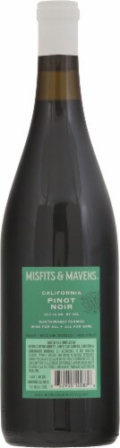 Misfits and Mavens® Pinot Noir Perspective: back