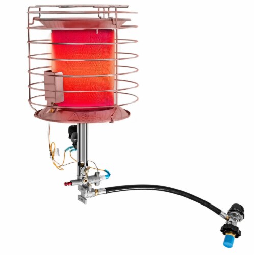 Portable Tank Top Propane Heater Outdoor 42,000 BTU Camping Perspective: back