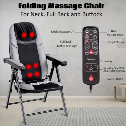 Shiatsu folding online massage chair