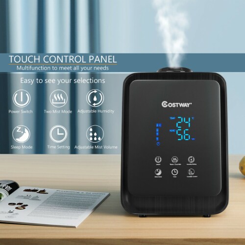 4.5L Ultrasonic Cool Warm Mist Air Diffuser Humidifier w/ Remote Control Perspective: back