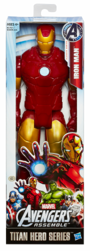 Hasbro Marvel Avengers Assemble Titan Hero Series Iron Man Action Figure Perspective: back