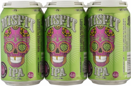Wild Onion Brewery Misfit IPA Perspective: back