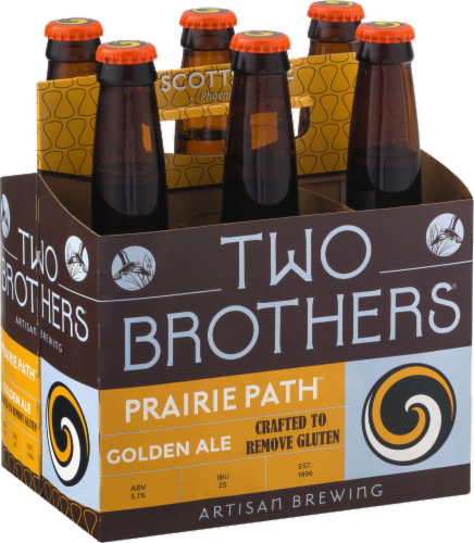 Two Brothers Prairie Path Golden Ale Perspective: back