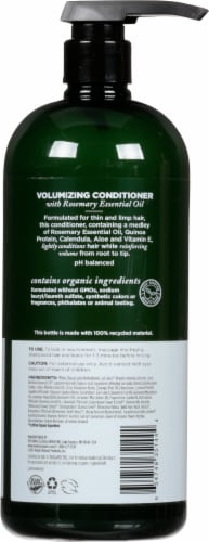 Avalon Organics® Volumizing Rosemary Conditioner Perspective: back