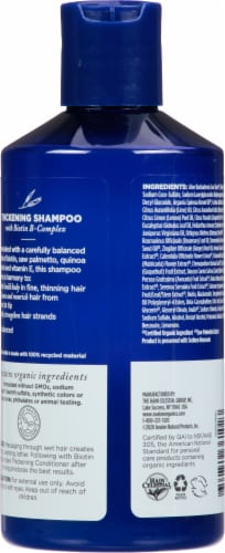 Avalon Organic® Therapy Biotin B Complex Thickening Shampoo Perspective: back