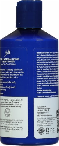 Avalon Organics Tea Tree Mint Conditioner Perspective: back