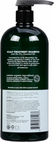 Avalon Organics® Scalp Treatment Tea Tree Shampoo Perspective: back