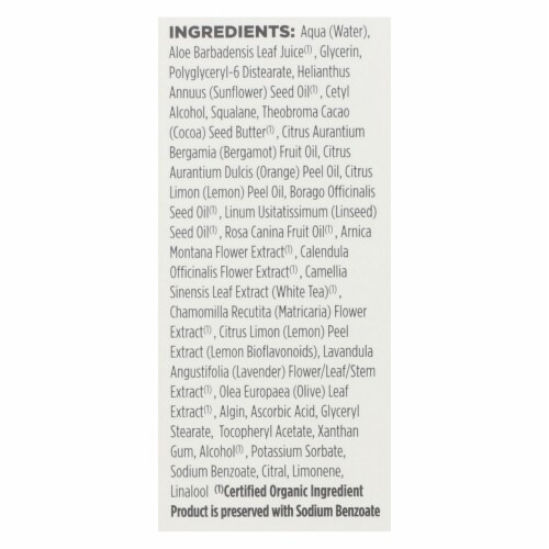 Avalon Organics Intense Defense Facial Serum Perspective: back