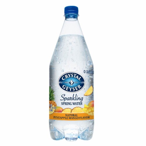 Crystal Geyser™ Sparkling Spring Water - Pineapple Mango Perspective: back