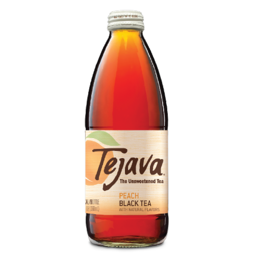 Tejava™ Tea Unsweetened Black Tea - Peach Perspective: back