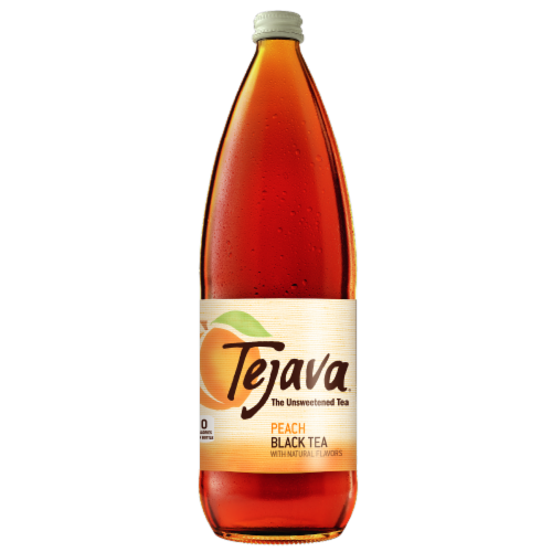 Tejava™ Tea Unsweetened Black Tea - Peach Perspective: back