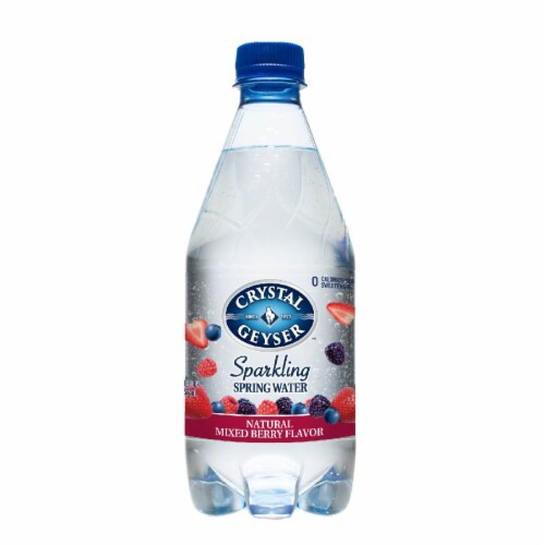 Crystal Geyser™ Sparkling Spring Water - Mixed Berry Perspective: back