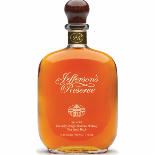 Jefferson's Reserve Very Small Batch Kentucky Straight Bourbon Whiskey Perspective: back