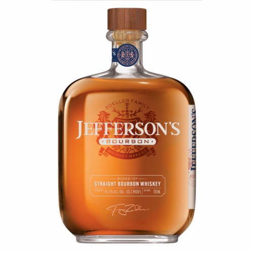 Jefferson's Kentucky Straight Bourbon Whiskey Perspective: back