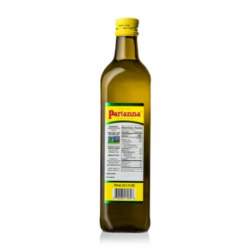 Partanna® Organic Cold Press Extra Virgin Olive Oil Perspective: back