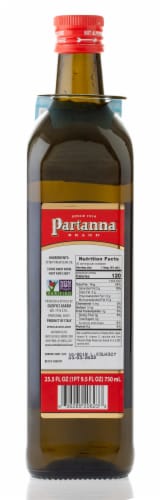 Partanna® Sicily Grown Everyday Extra Virgin Olive Oil Perspective: back