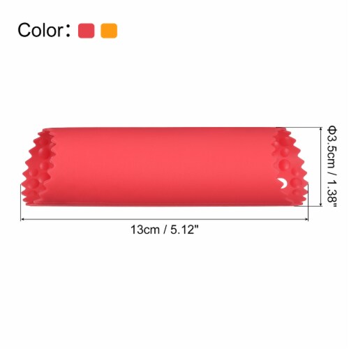 uxcell cell Garlic Peeler Silicone Tube Roller Non Slip Kitchen Tools Perspective: back