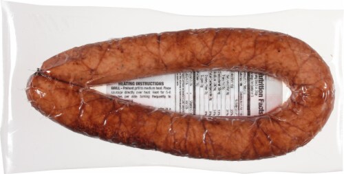 Holmes Smokehouse Pecan Smoked Polish Kielbasa Sausage Perspective: back