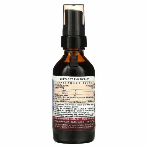 Wishgarden Herbs Exercise™ and Revive Recovery Aid Herbal Dietary Supplement Perspective: back