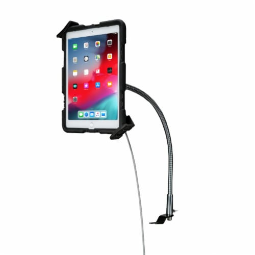 Quick-Release Security Gooseneck Car Mount for Tablets Perspective: back