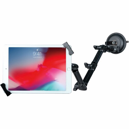 Custom Flex Security Suction Mount for 7-14 Inch Tablets Perspective: back