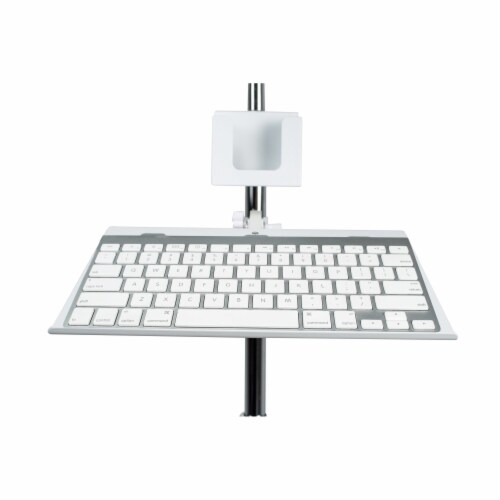 Adjustable Keyboard Stand Add-On for CTA Digital Tablet Floor Stands Perspective: back