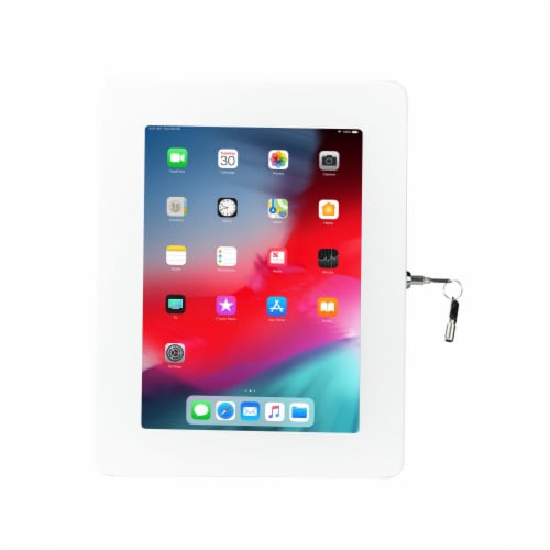 Premium Large Locking Wall Mount (White) Perspective: back