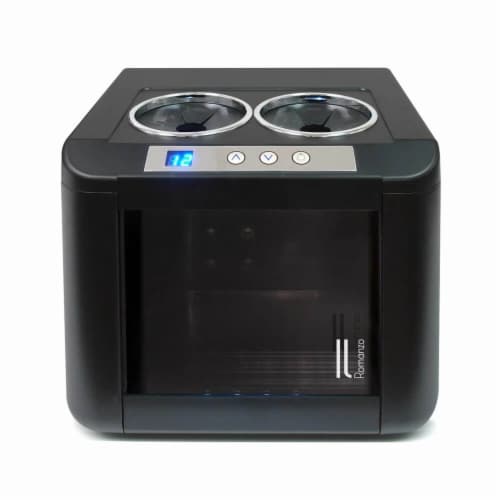 2-Bottle Open Wine Cooler Perspective: back