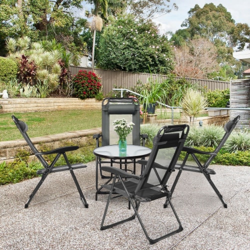 Patio folding chairs with headrest online