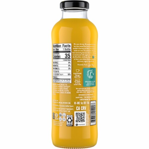 Honest Tea Organic Moroccan Mint Green Tea Perspective: back