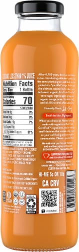 Honest® Organic Mango White Tea Perspective: back