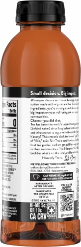 Honest Tea Just Black Tea Perspective: back