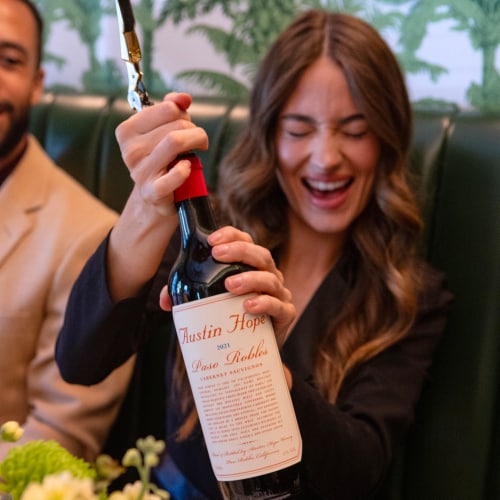 Austin Hope Paso Robles Cabernet Sauvignon Red Wine Perspective: back