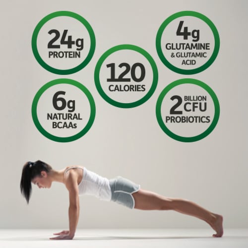 Garden of Life SPORT Certified Grass Fed Whey with Premium Isolate 24g Protein Vanilla Powder Perspective: back