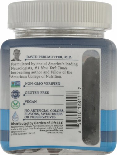 Garden of Life Dr Formulated Kids Sleep Gummies Perspective: back