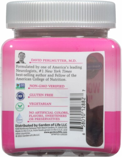 Garden of Life® Dr. Formulated Women's Probiotic Cranberry Digestive and Immune Gummies Perspective: back
