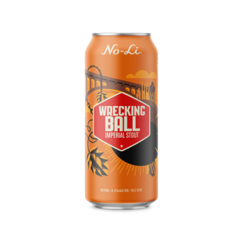 No-Li Wrecking Ball Imperial Stout Perspective: back