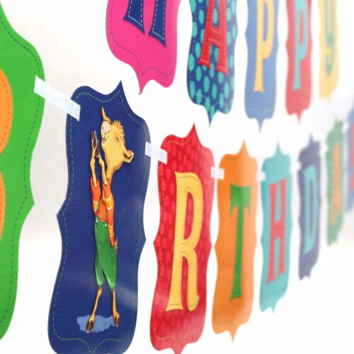 Prime Party Llama Llama Jointed Banner Perspective: back